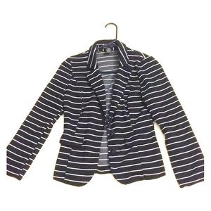 Stooshy Striped Blazer Jacket